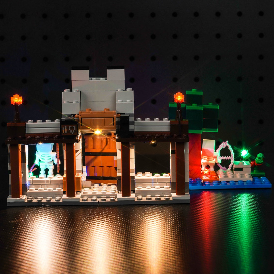 BrickBling Light Kit for LEGO Ideas The Wolf Stronghold 21261