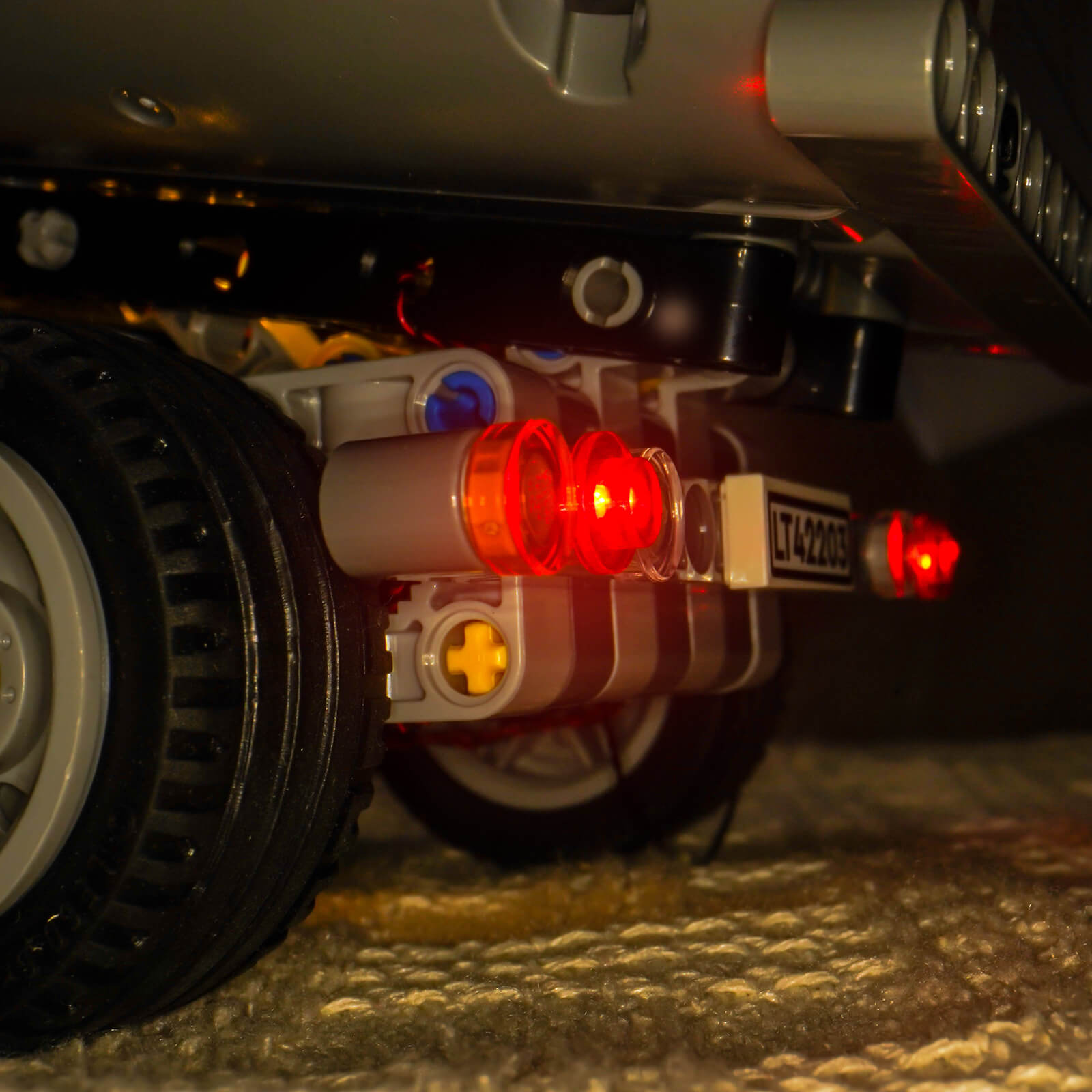 BrickBling Light Kit for LEGO Technic Tipping Dump Truck 42203