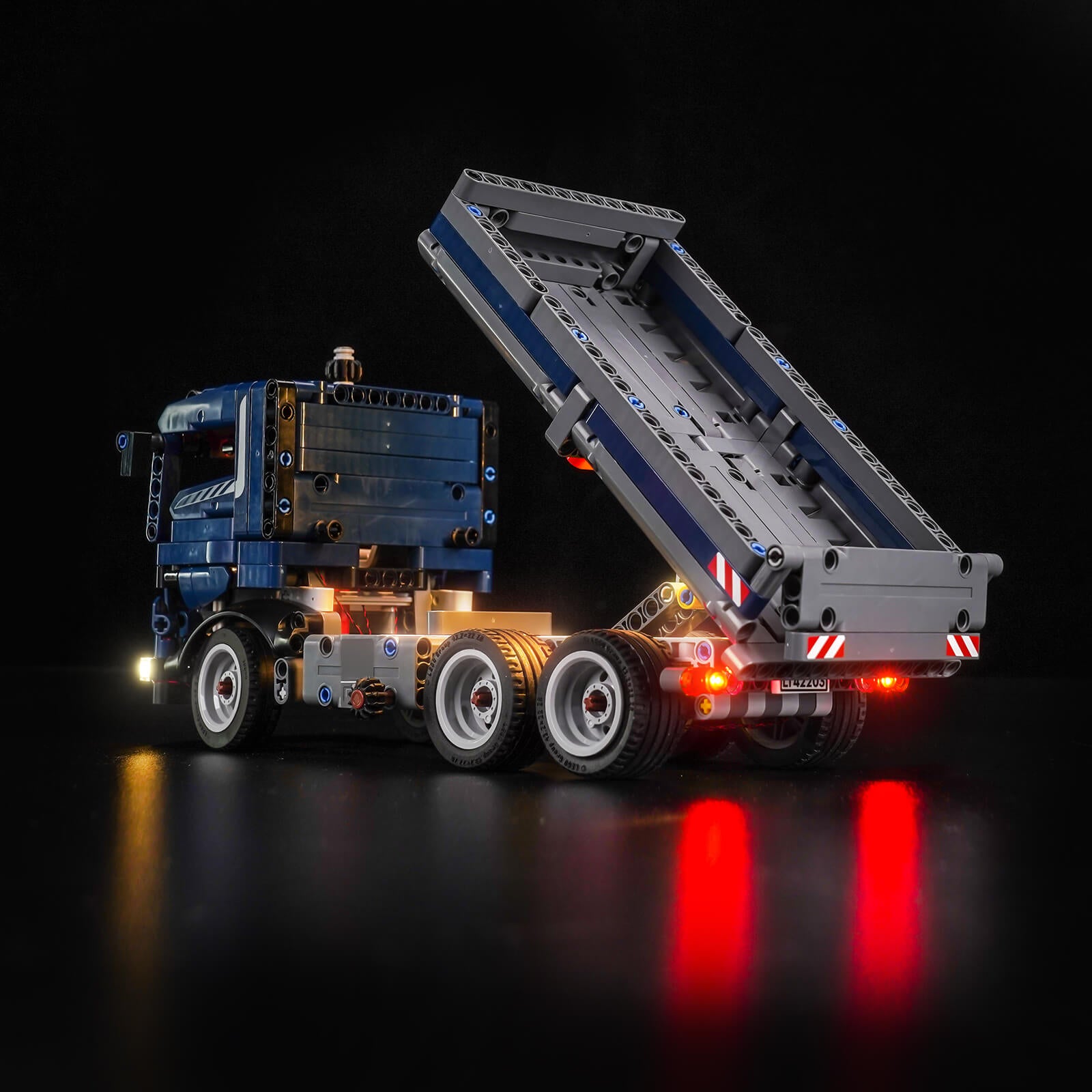BrickBling Light Kit for LEGO Technic Tipping Dump Truck 42203