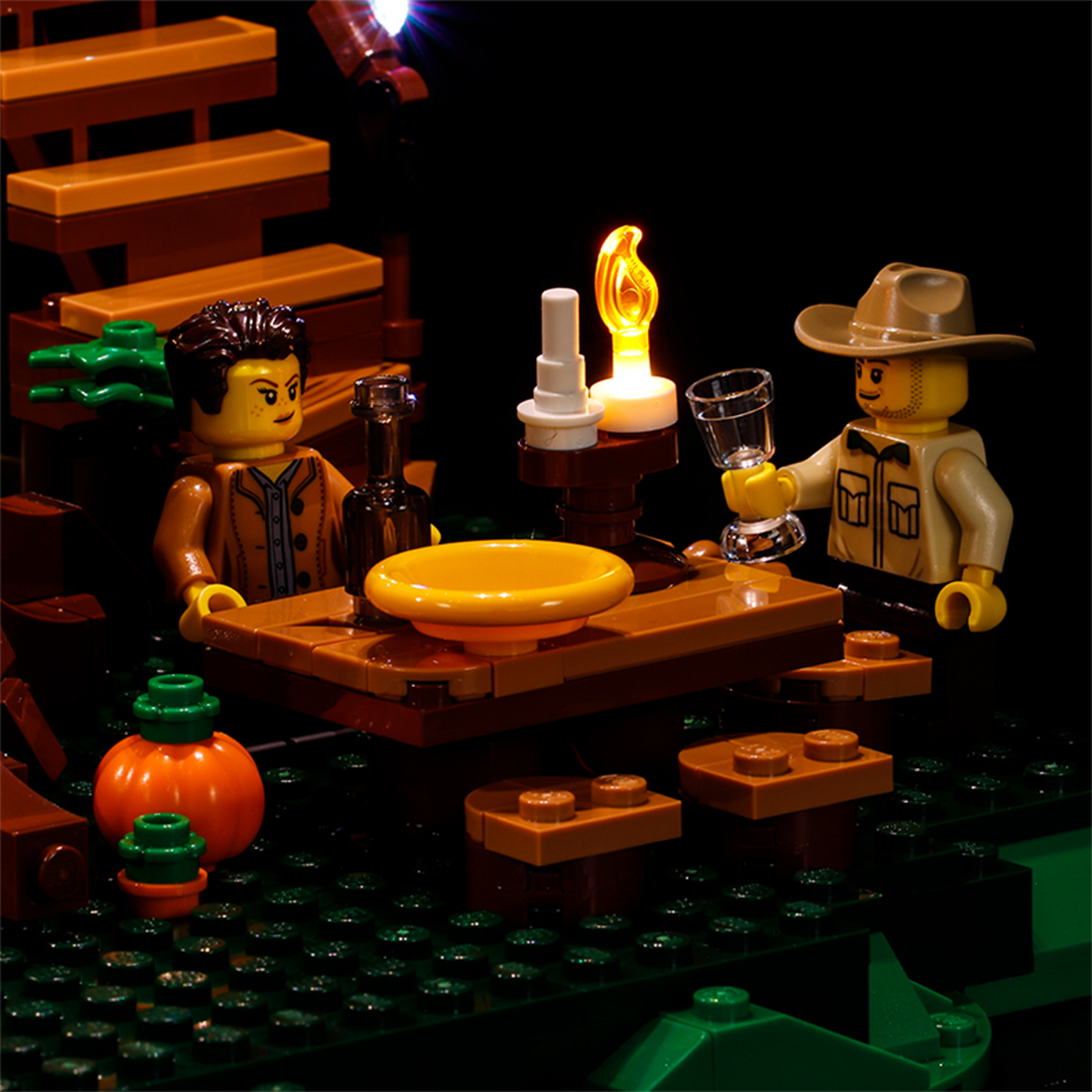 BrickBling Light Kit for LEGO Ideas Tree House 21318 Version B