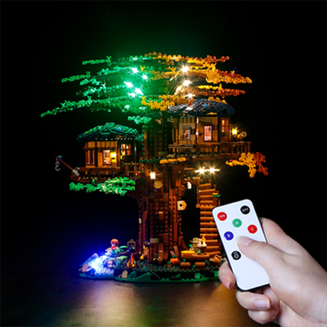 BrickBling Light Kit for LEGO Ideas Tree House 21318 Version C