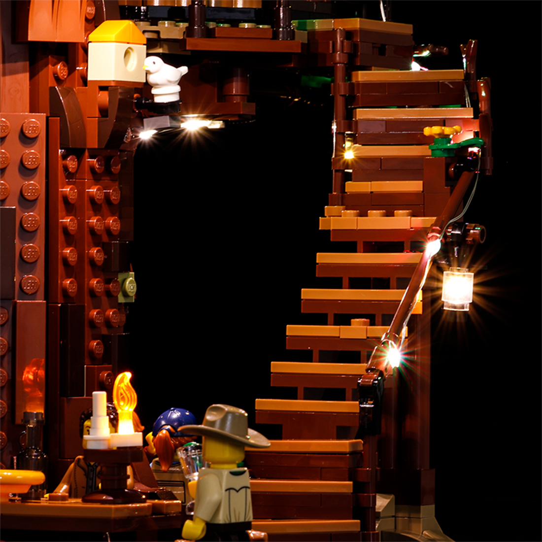 BrickBling Light Kit for LEGO Ideas Tree House 21318 Version B