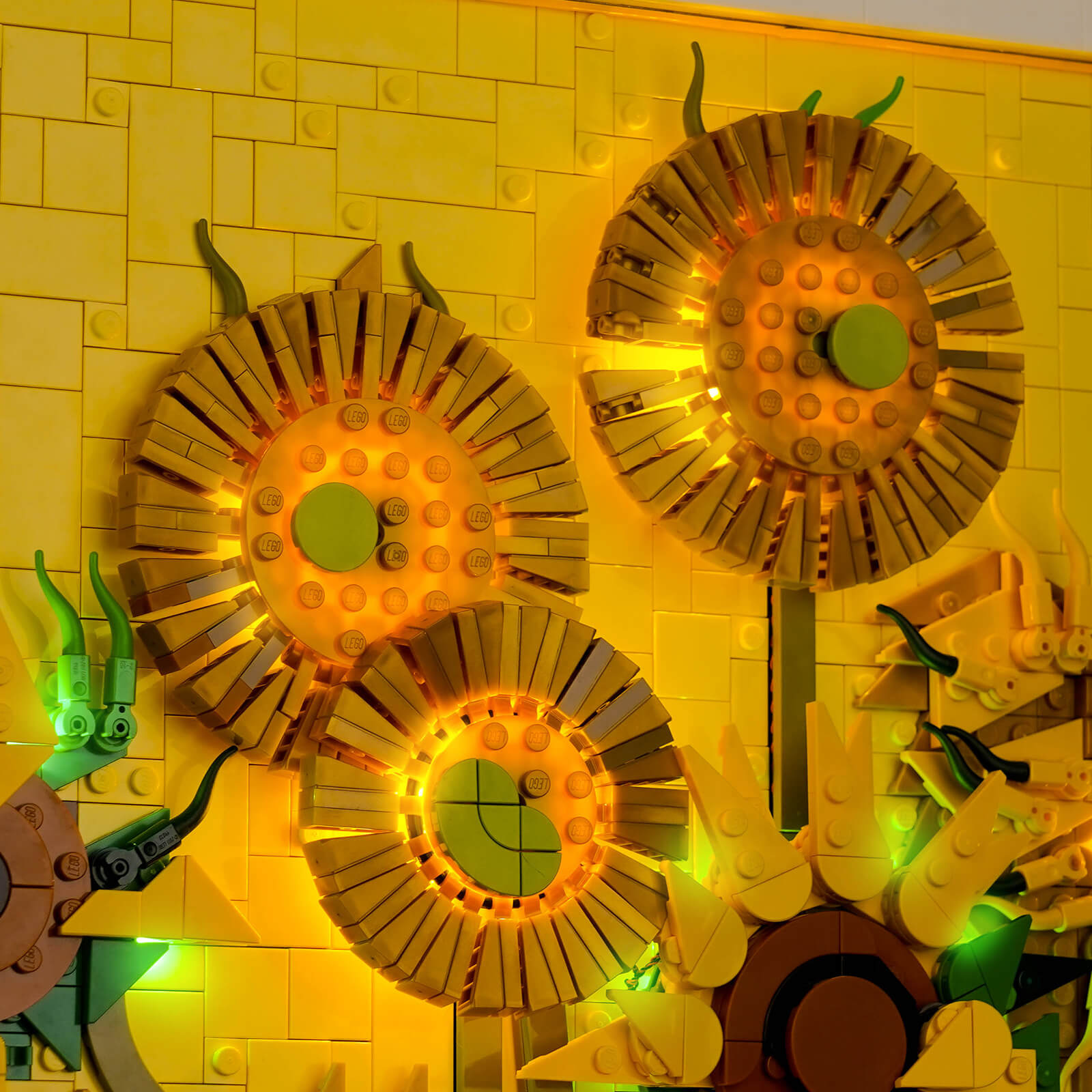 BrickBling Light Kit for LEGO Art Vincent van Gogh – Sunflowers 31215