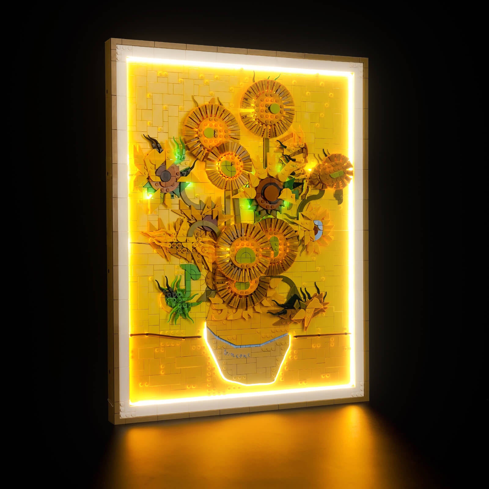 BrickBling Light Kit for LEGO Art Vincent van Gogh – Sunflowers 31215
