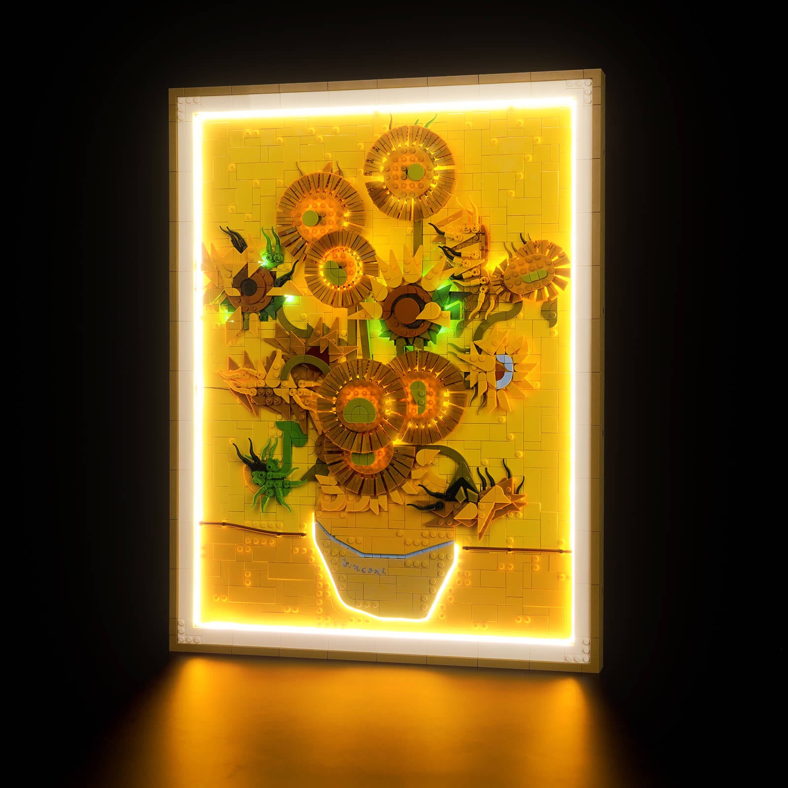 BrickBling Light Kit for LEGO Art Vincent van Gogh – Sunflowers 31215