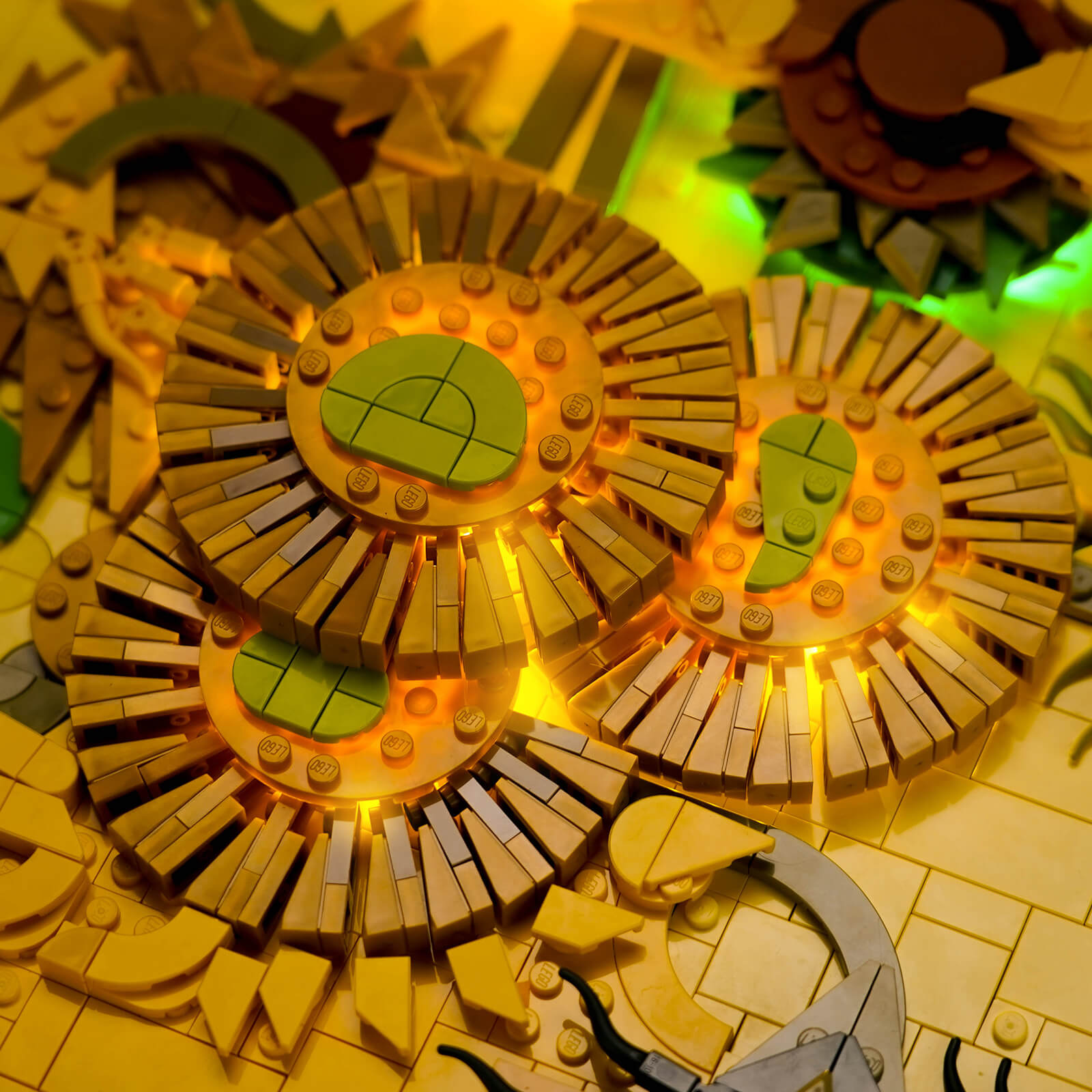 BrickBling Light Kit for LEGO Art Vincent van Gogh – Sunflowers 31215
