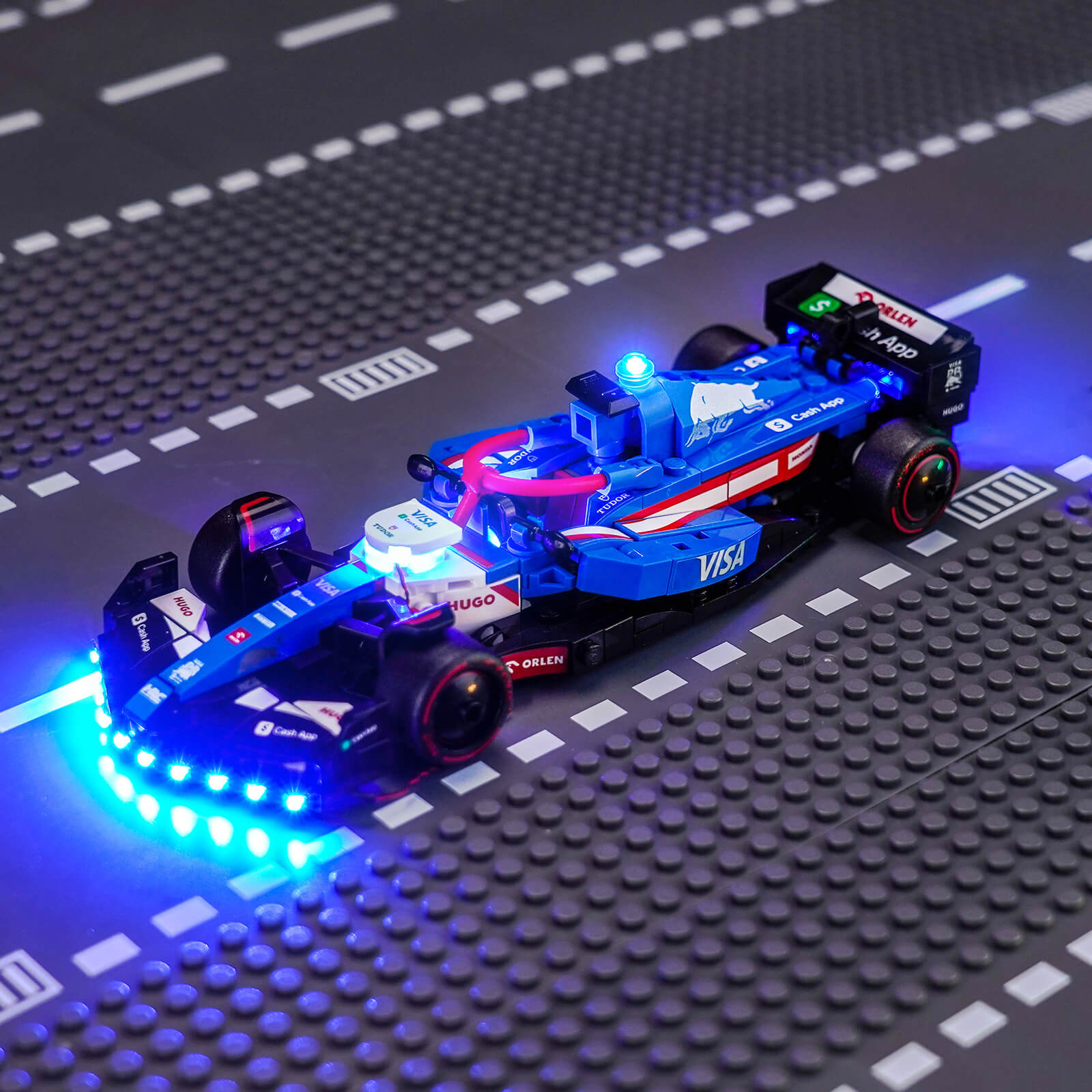 BrickBling Light Kit for LEGO Speed Champions Visa Cash App RB VCARB 01 F1® Race Car 77246