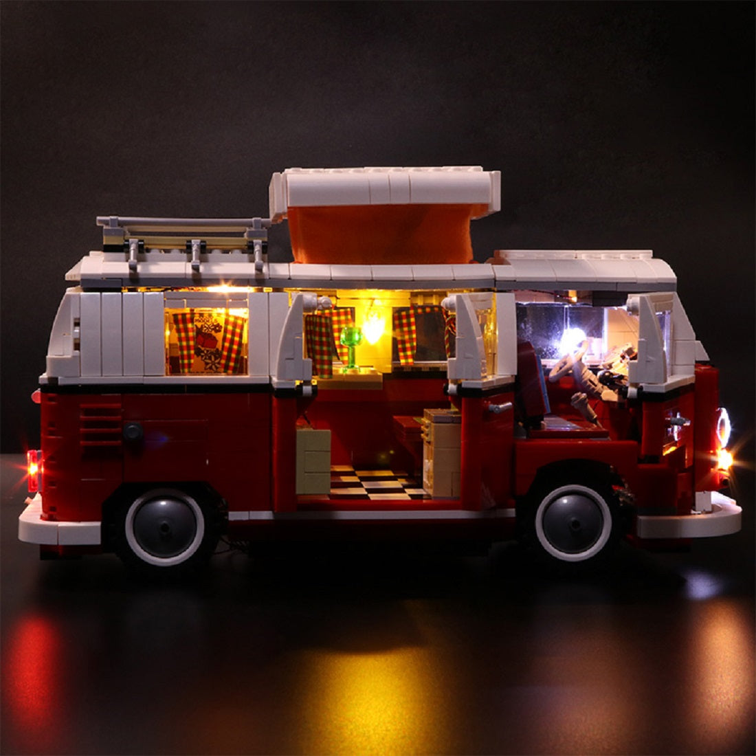 BrickBling Light Kit for LEGO Creator Expert Volkswagen T1 Camper Van 10220