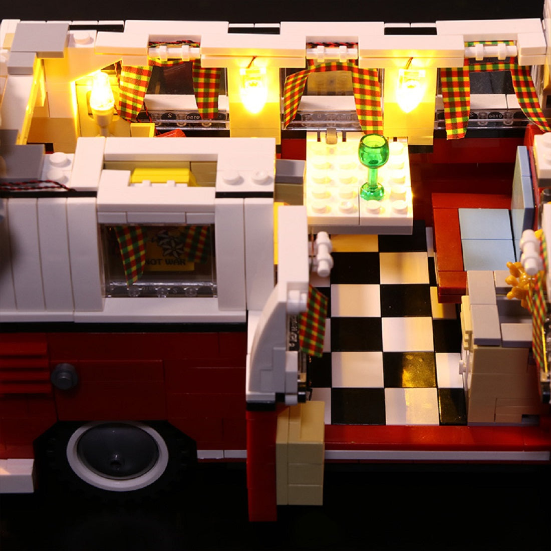 BrickBling Light Kit for LEGO Creator Expert Volkswagen T1 Camper Van 10220