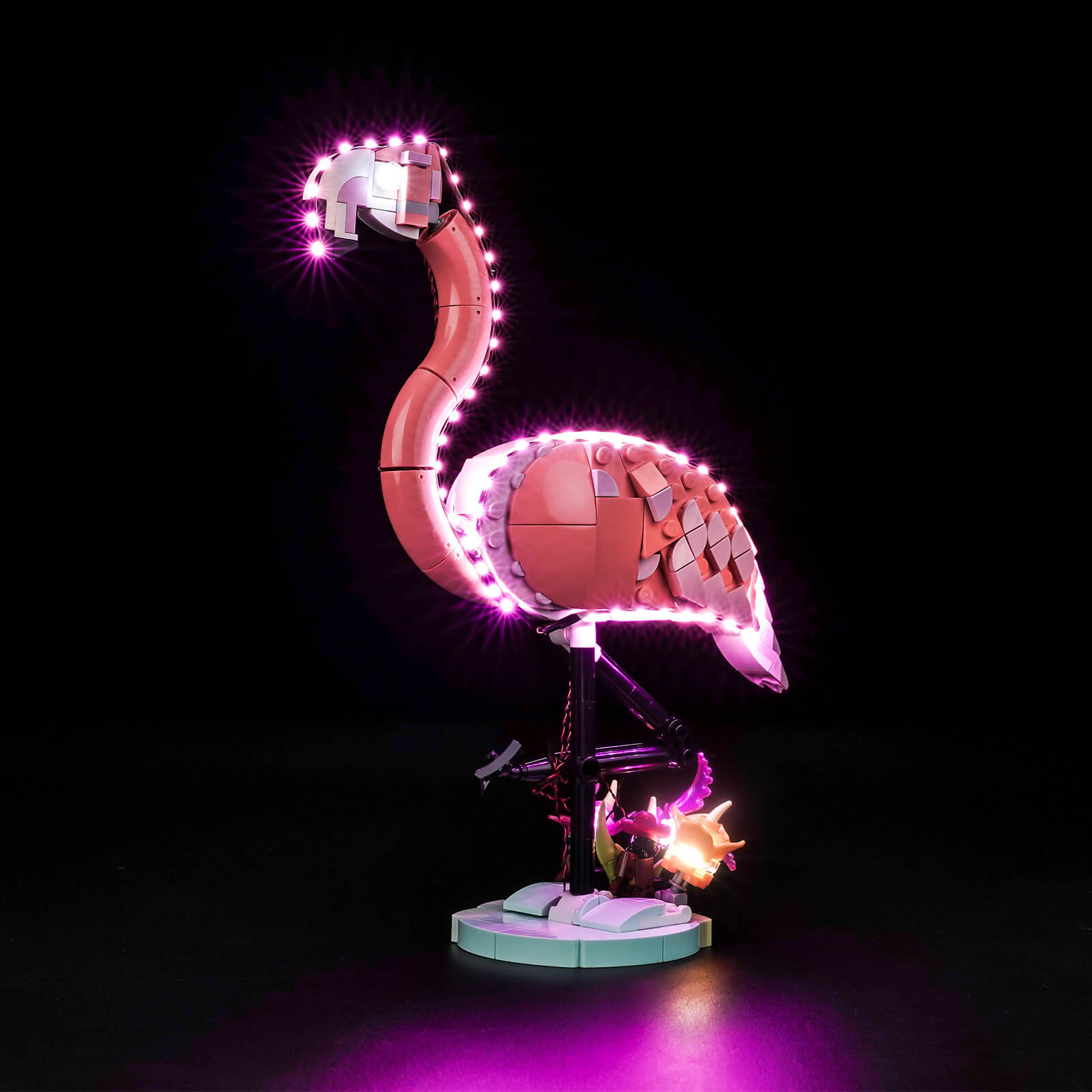BrickBling Light Kit for LEGO Creator 3-in-1 Wild Animals: Pink Flamingo 31170
