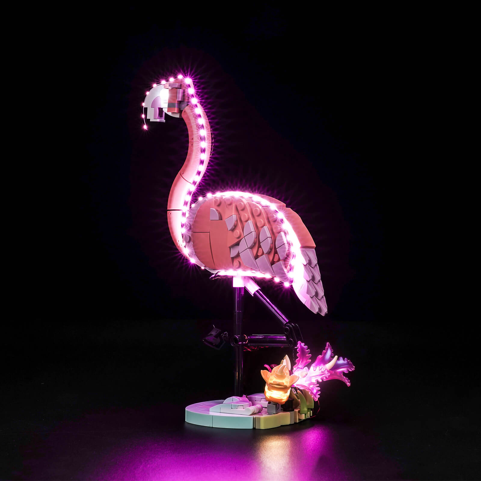 BrickBling Light Kit for LEGO Creator 3-in-1 Wild Animals: Pink Flamingo 31170
