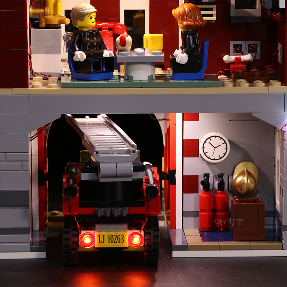 BrickBling Light Kit for LEGO Creator Expert Winter Village Fire Station 10263