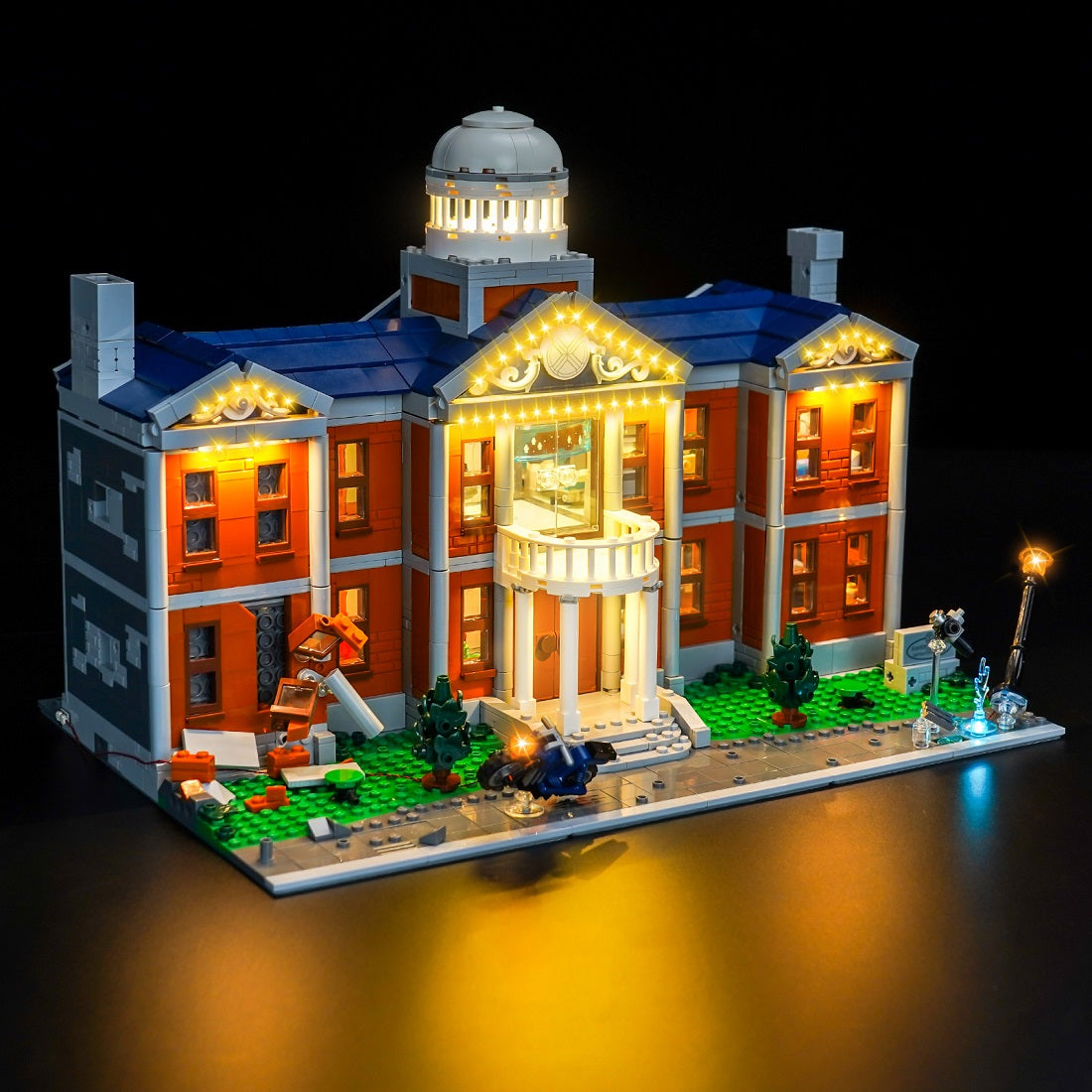 BrickBling Light Kit for LEGO Marvel X-Men: The X-Mansion 76294