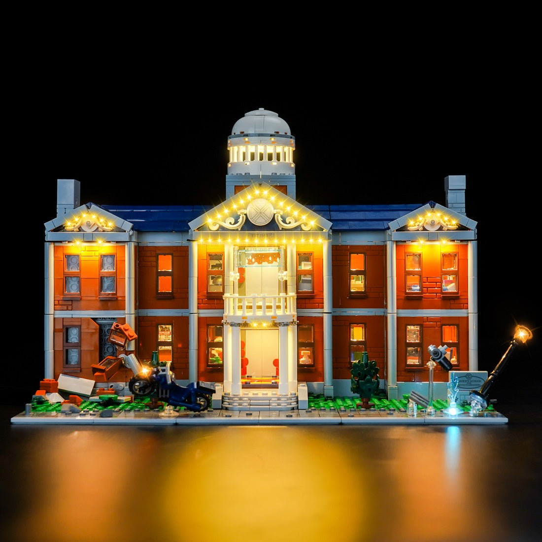 BrickBling Light Kit for LEGO Marvel X-Men: The X-Mansion 76294