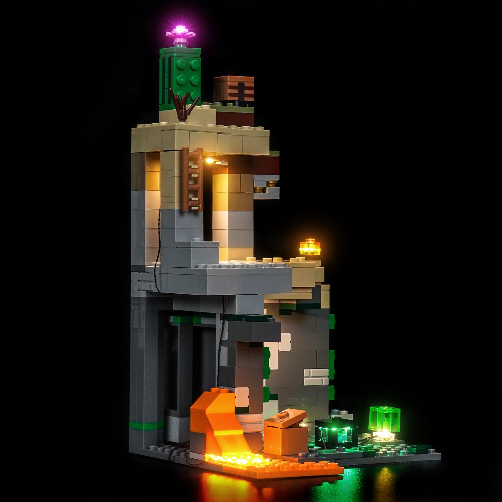 BrickBling Light Kit for LEGO Minecraft Zombie Dungeon 21587