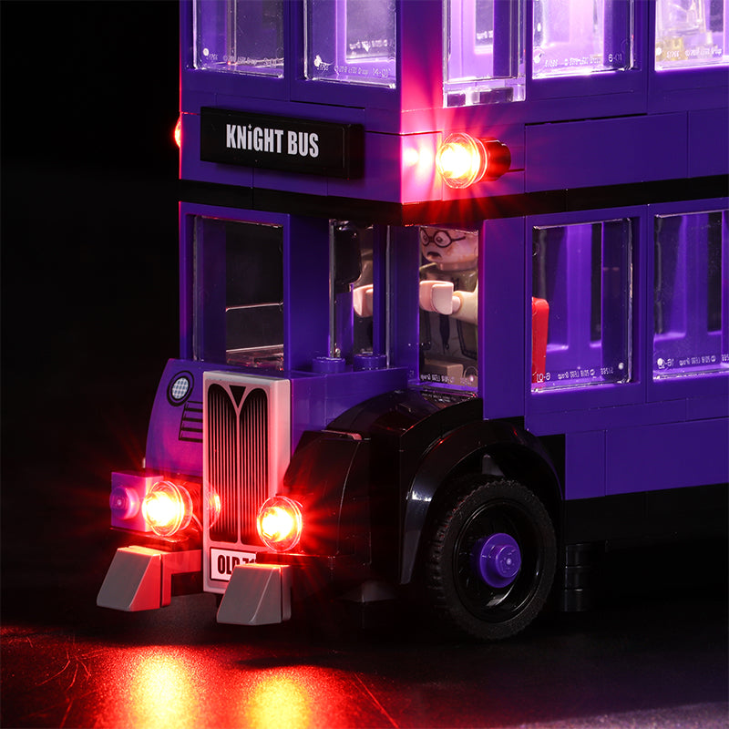 BrickBling Light Kit for LEGO Harry Potter The Knight Bus 75957 Remote Control Version
