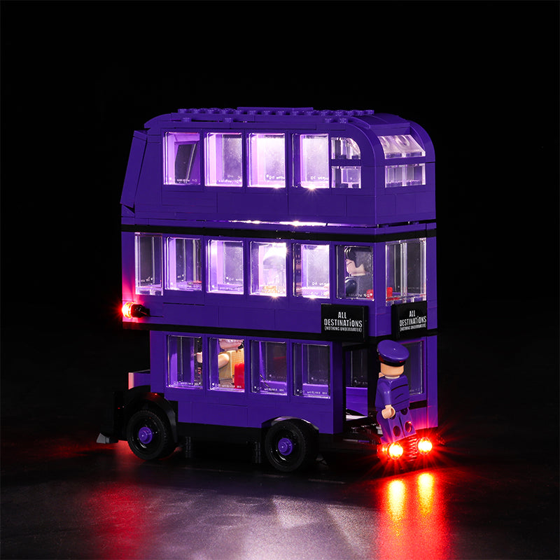 BrickBling Light Kit for LEGO Harry Potter The Knight Bus 75957 Remote Control Version