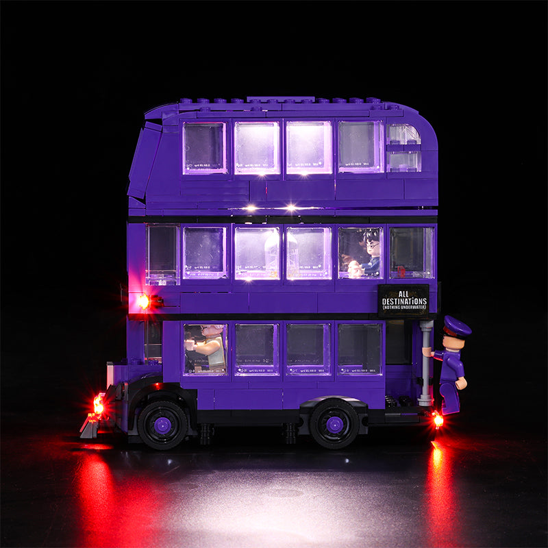 BrickBling Light Kit for LEGO Harry Potter The Knight Bus 75957 Remote Control Version