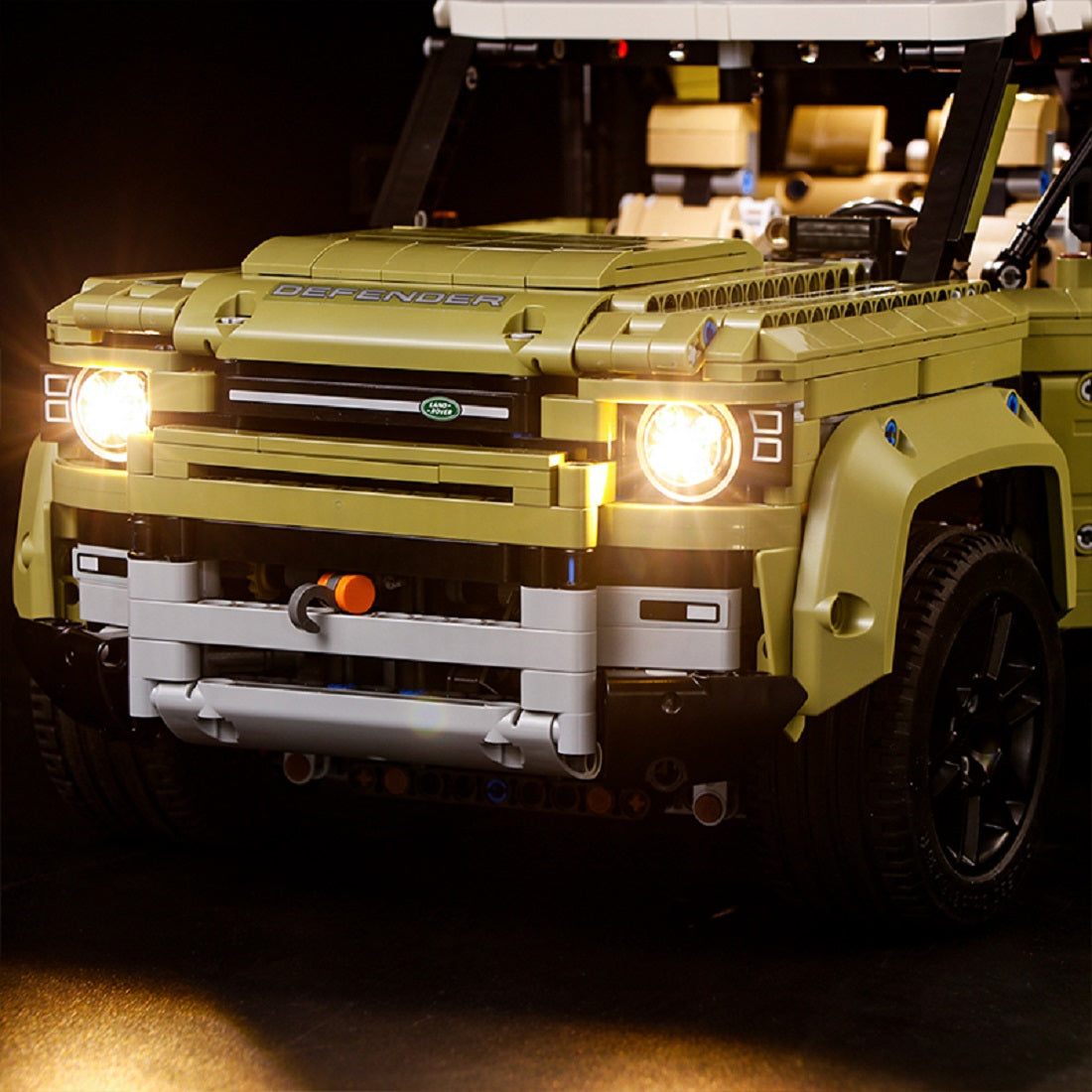 Kit d'éclairage BrickBling pour LEGO Technic Land Rover Defender 42110