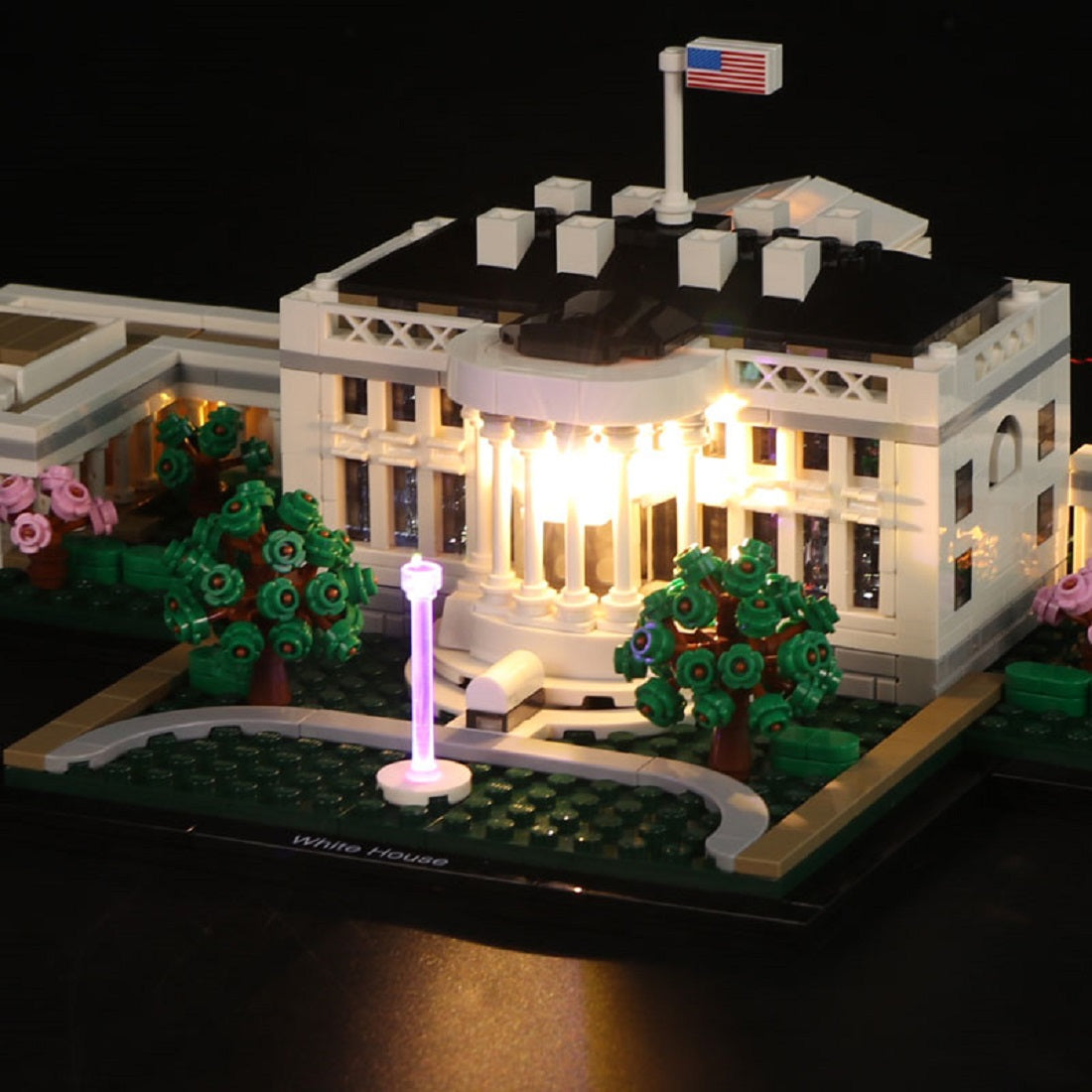 BrickBling Light Kit for LEGO Architecture The White House 21054