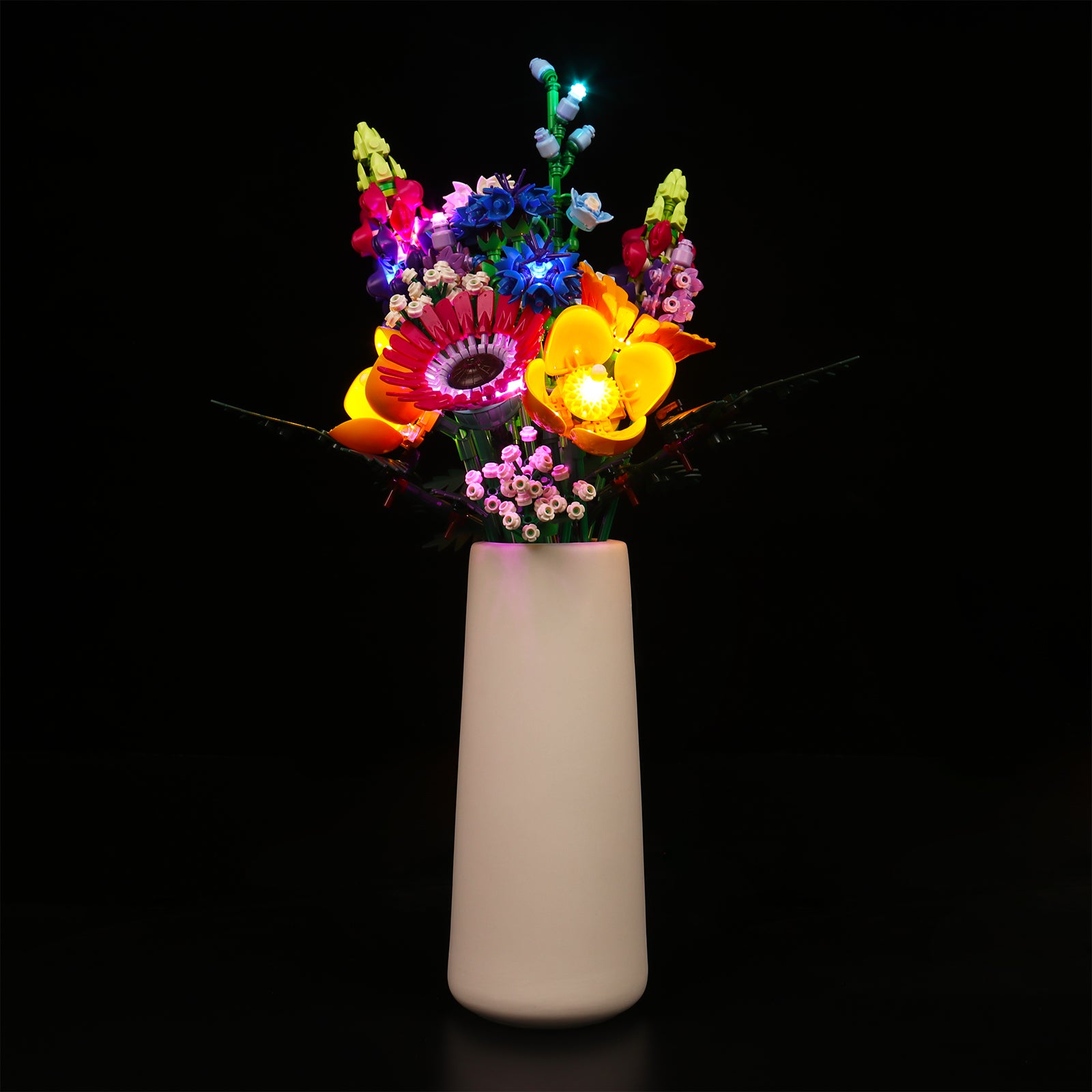 BrickBling Light Kit for LEGO Icons Wildflower Bouquet 10313