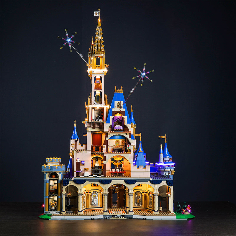 BrickBling Lichtset für LEGO Disney Castle 43222