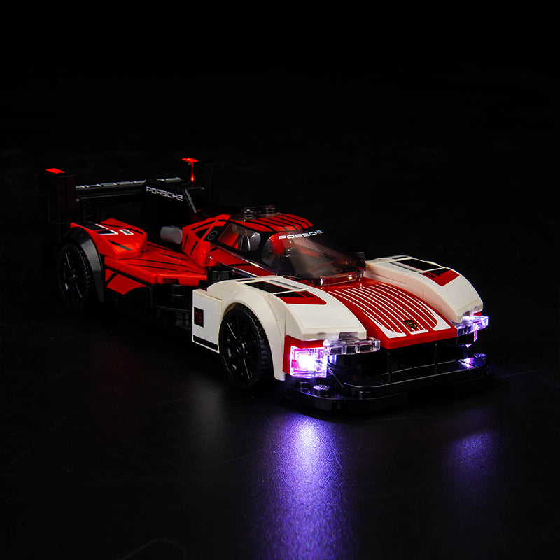 BrickBling Lichtset für LEGO Speed Champions Porsche 963 76916
