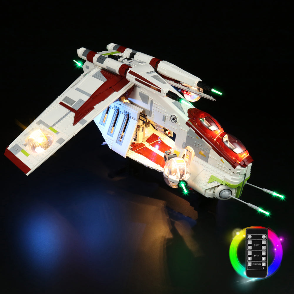 BrickBling Light Kit for LEGO Star Wars Republic Gunship 75309