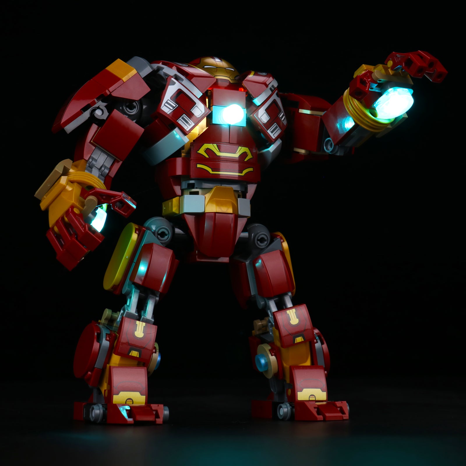 BrickBling Light Kit for LEGO The Hulkbuster: The Battle of Wakanda 76247