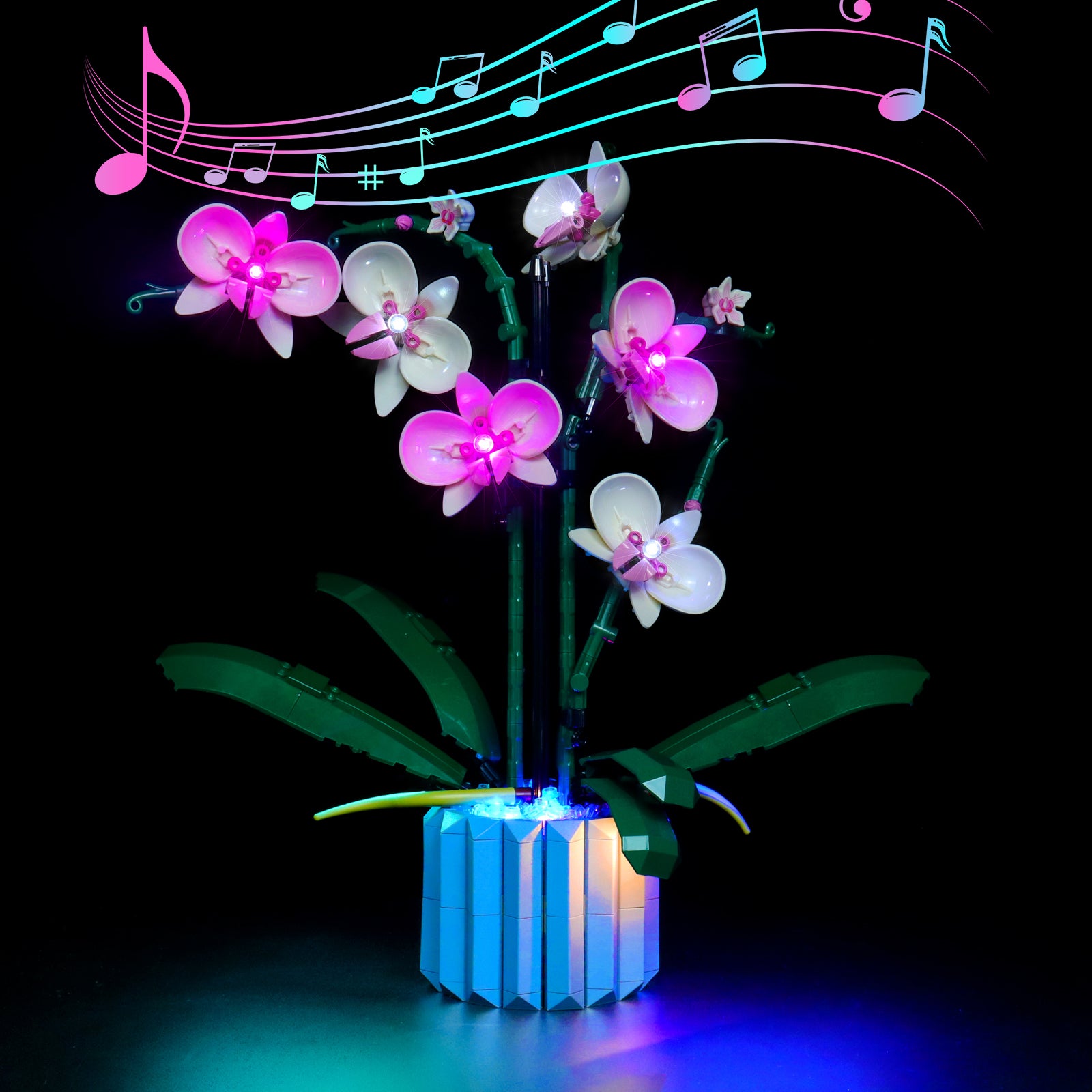 BrickBling Lichtset für LEGO Orchid 10311 Musikversion