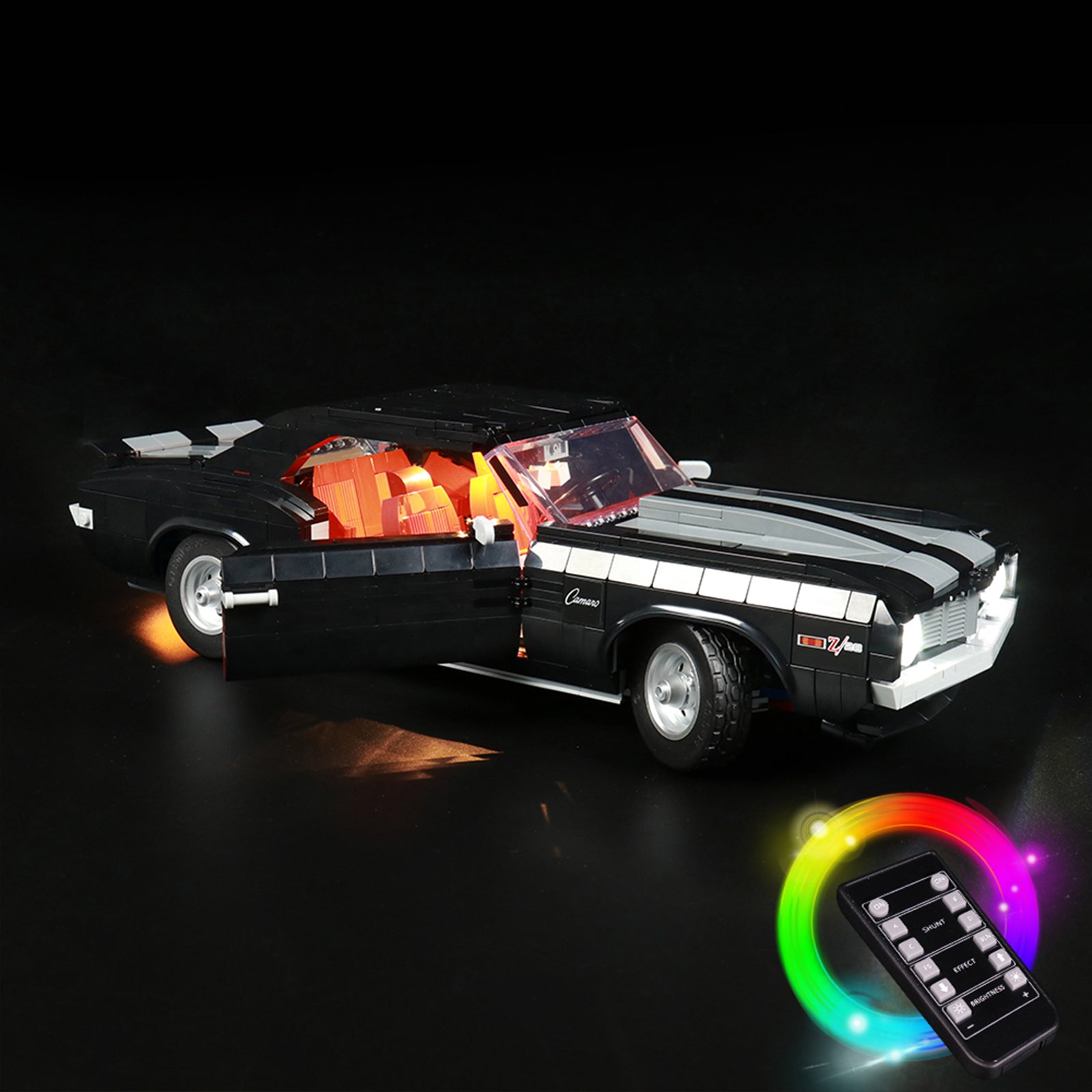 BrickBling Light Kit for LEGO Chevrolet Camaro Z28 10304