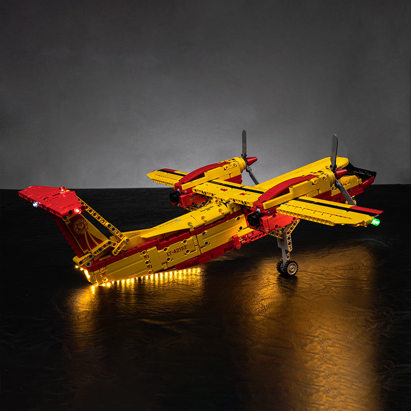 Kit d'éclairage BrickBling pour avion de pompier LEGO Technic 42152
