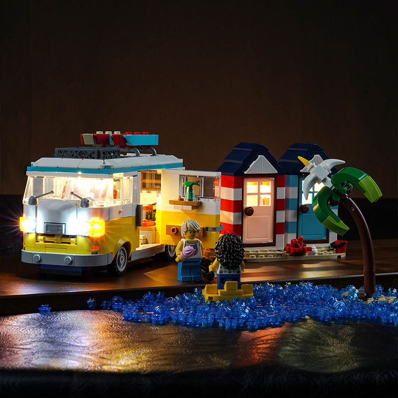 BrickBling Light Kit for LEGO Beach Camper Van 31138
