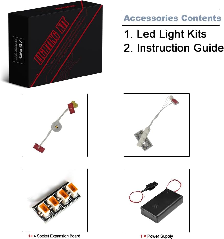 BrickBling Light Kit for LEGO DREAMZzz Mrs. Castillo’s Turtle Van 71456
