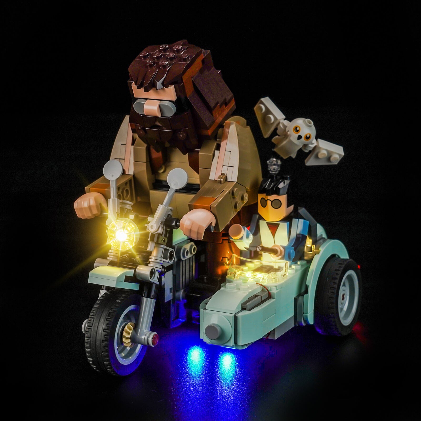 BrickBling Light Kit for LEGO Harry Potter Hagrid™ & Harry's Motorcycle Ride 76443