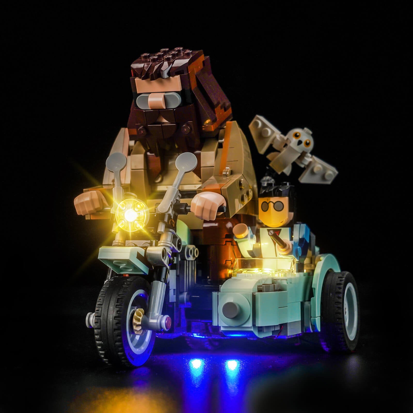 BrickBling Light Kit for LEGO Harry Potter Hagrid™ & Harry's Motorcycle Ride 76443