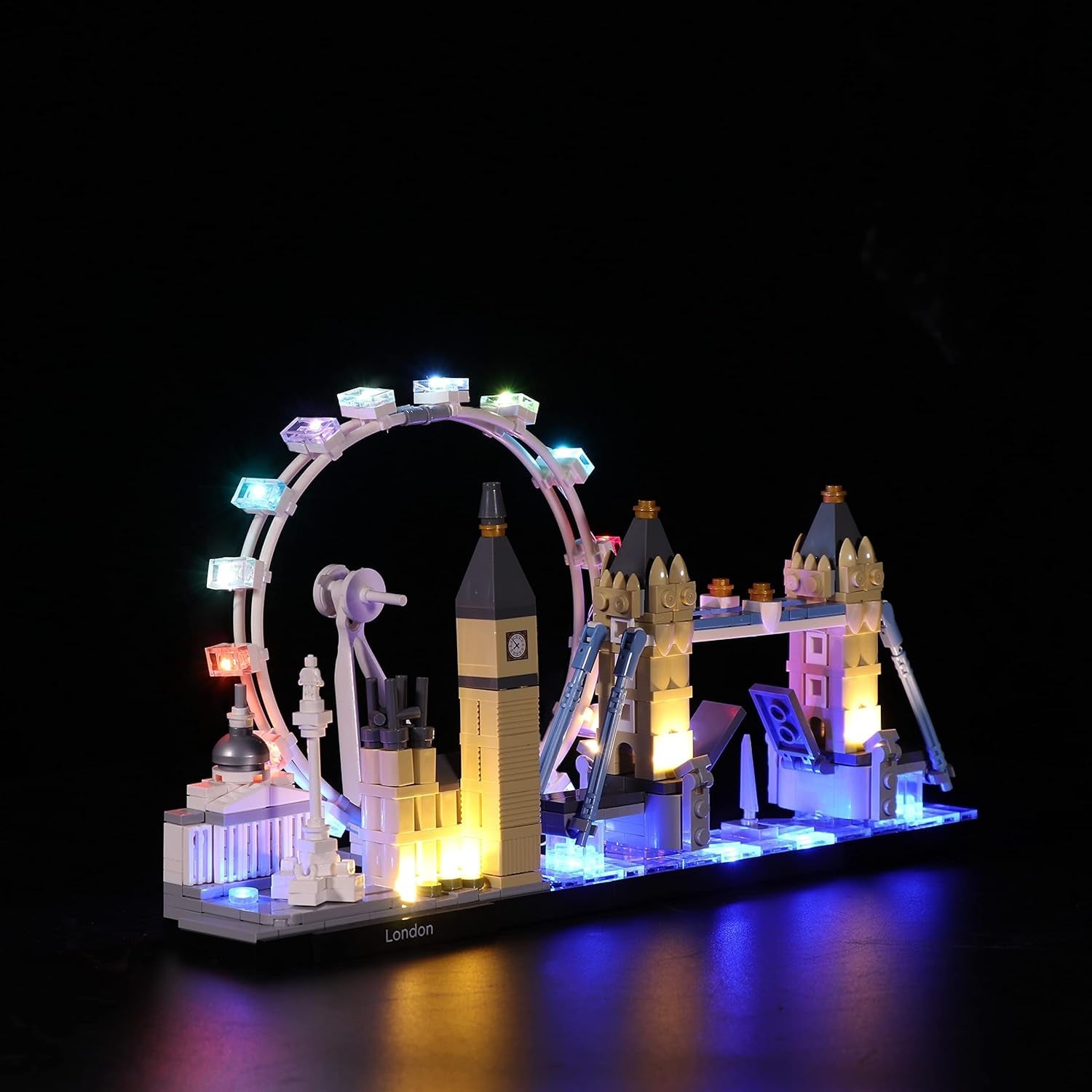 LED Lighting Kit for Lego Architecture London Skyline, Light Set Compatible with Lego 21034, without Lego Model, Lights Only
