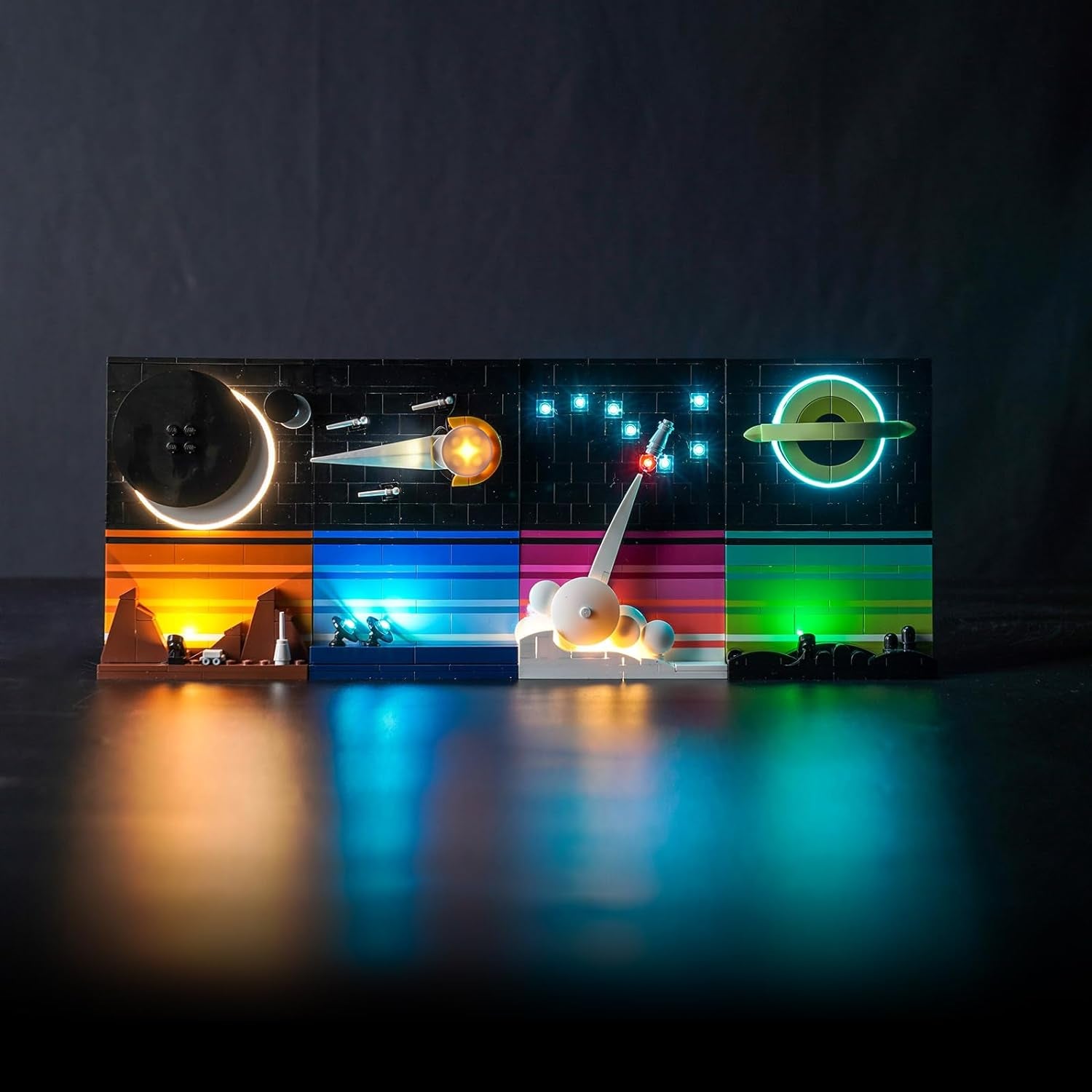 LED Lighting Kit for Lego Tales of the Space Age, Voice Control Version Lights Compatible with Lego 21340 (Lights Only, No Model)