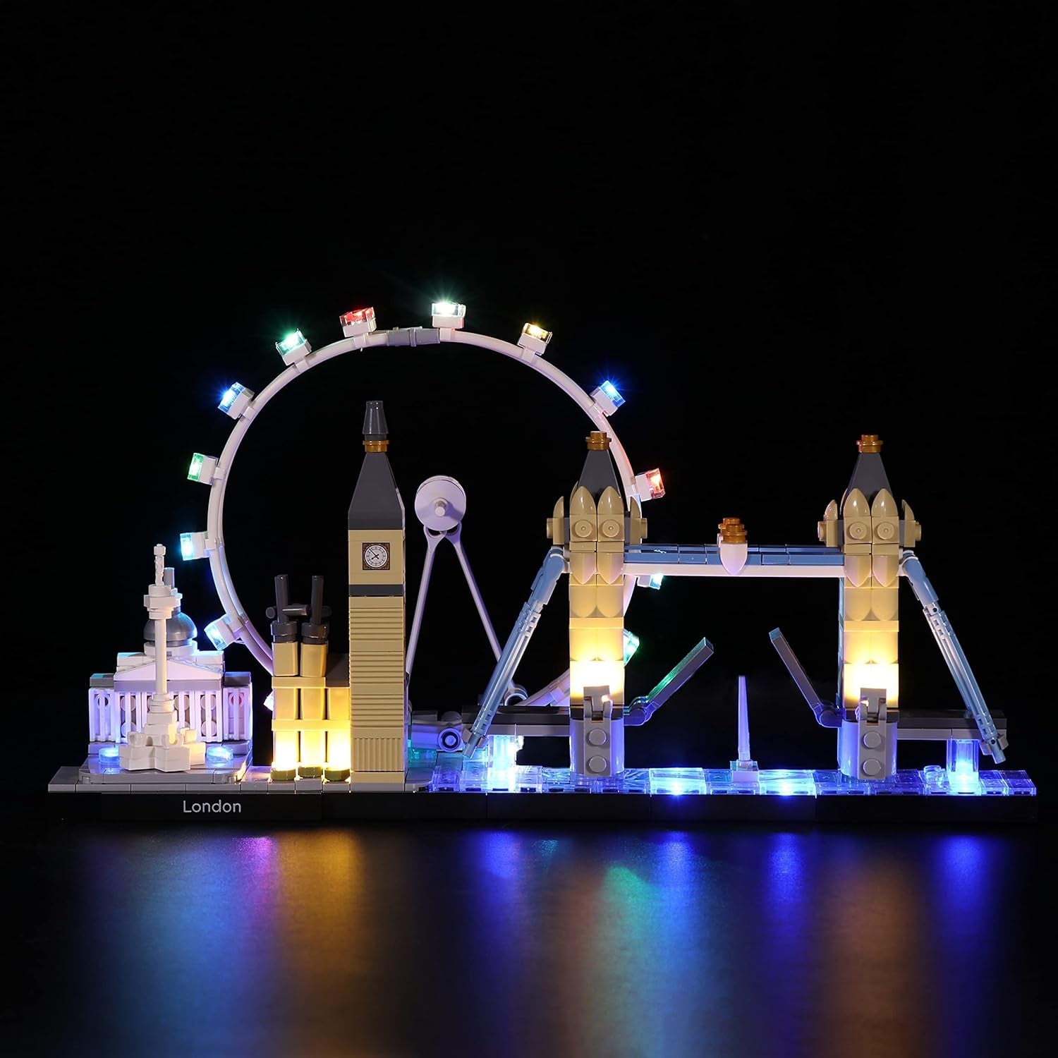 LED Lighting Kit for Lego Architecture London Skyline, Light Set Compatible with Lego 21034, without Lego Model, Lights Only
