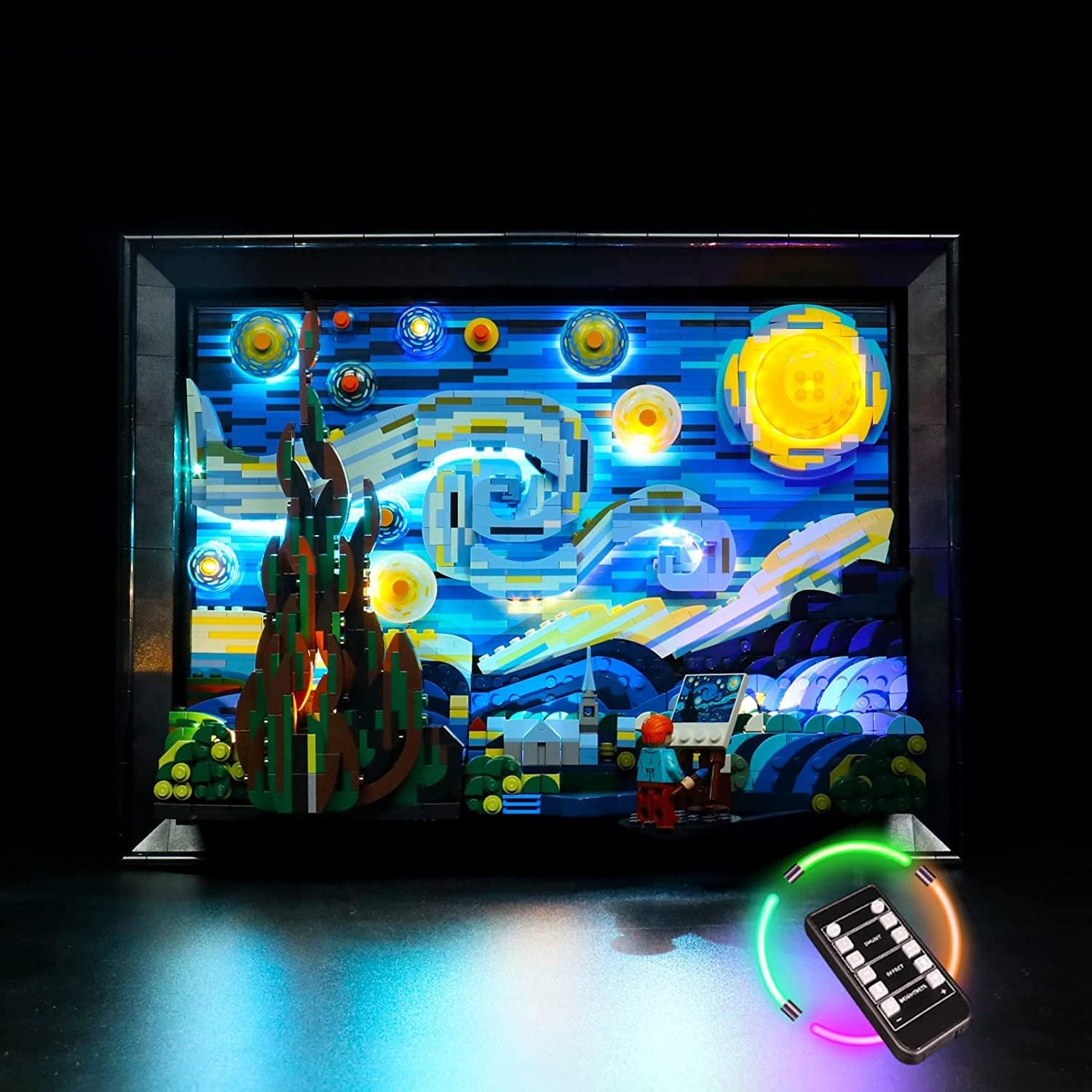 BrickBling Light Kit for LEGO Vincent van Gogh - The Starry Night 21333