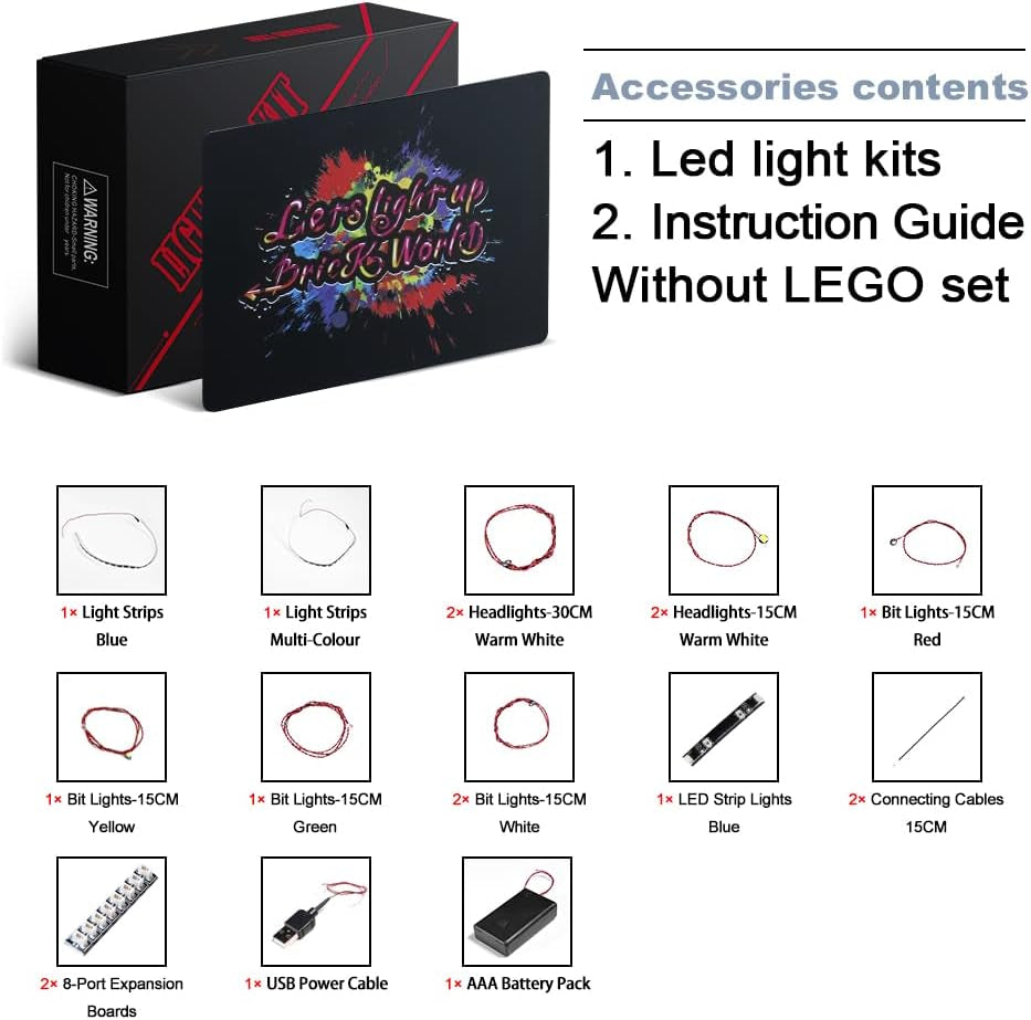 LED Lighting Kit for Lego Sonic Green Hill Zone (NO Lego), Lights Compatible for Sonic Lego 21331 Play Set, Creative DIY Light Set for Lego Hedgehog New 2022