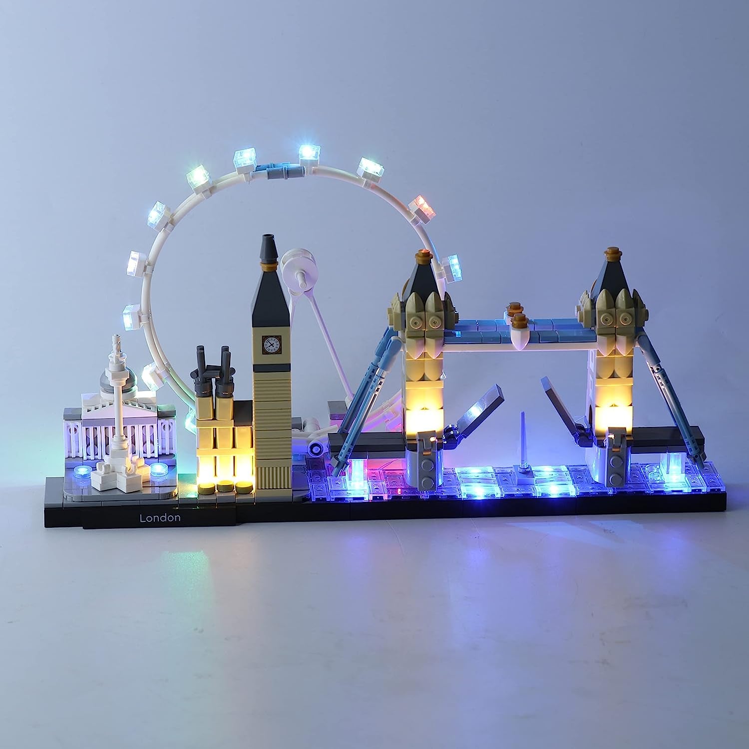LED Lighting Kit for Lego Architecture London Skyline, Light Set Compatible with Lego 21034, without Lego Model, Lights Only