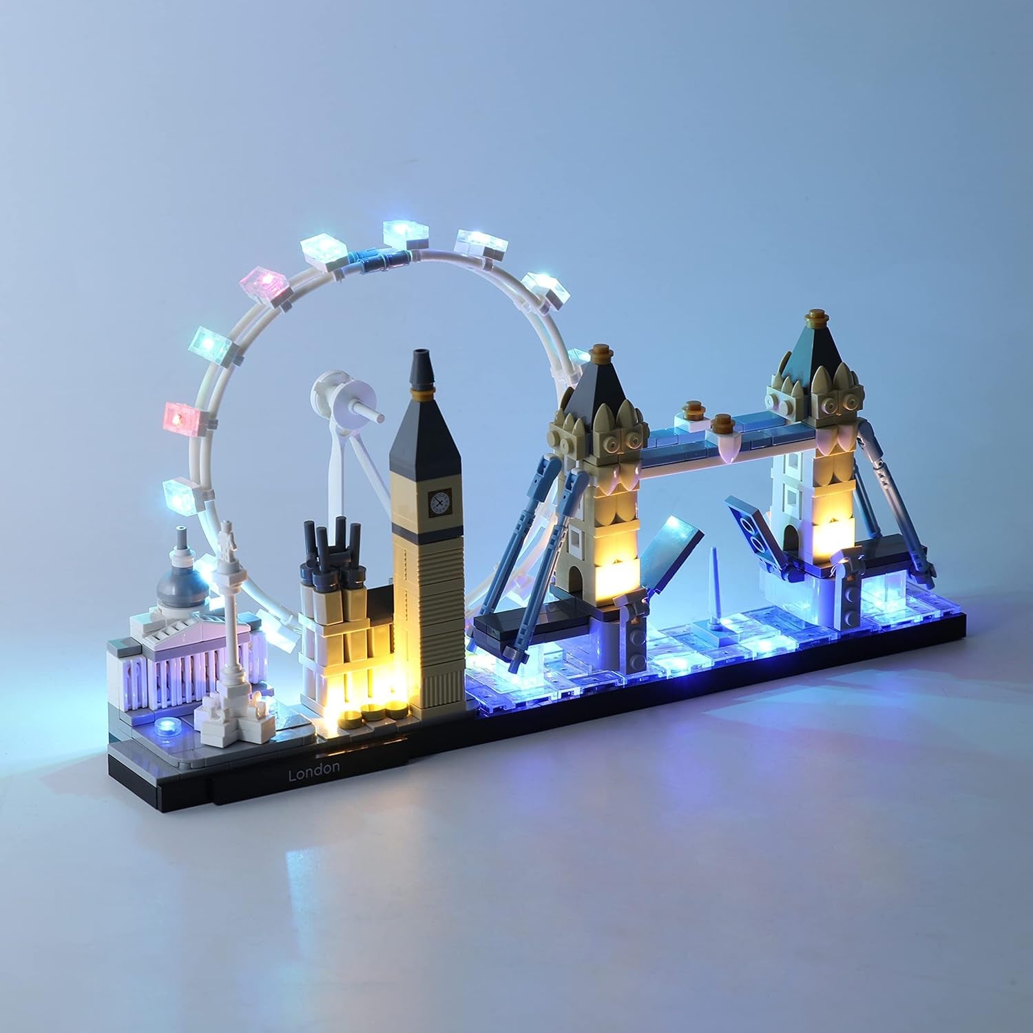 LED Lighting Kit for Lego Architecture London Skyline, Light Set Compatible with Lego 21034, without Lego Model, Lights Only