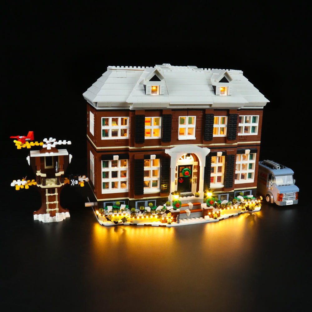 Elevate Your Holiday Cheer with BrickBling Light Kit for LEGO Home Alone 21330