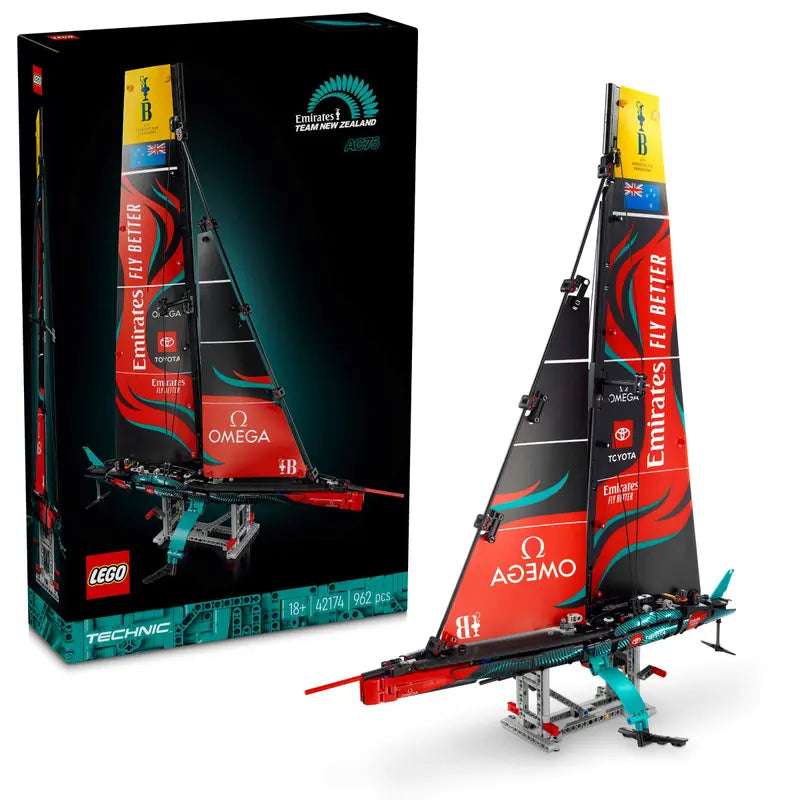 LEGO Emirates Team New Zealand AC75 Yacht 42174 Officially Announced