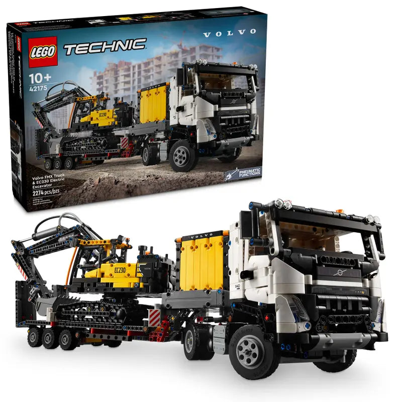 Lego Volvo FMX Truck & EC230 Electric Excavator 42175