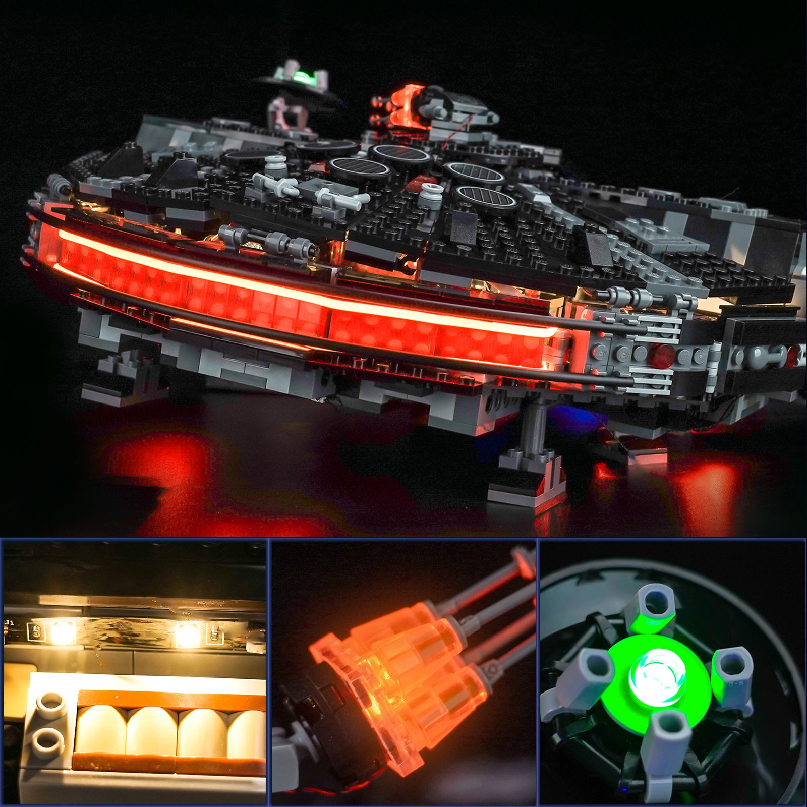 Light Up Your LEGO Star Wars 75389 The Dark Falcon