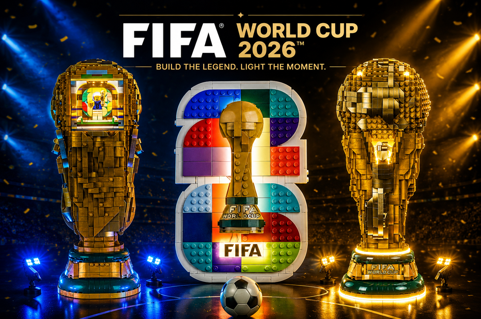 Light Up FIFA World Cup 2026™: LEGO 43032 & 43020 Review