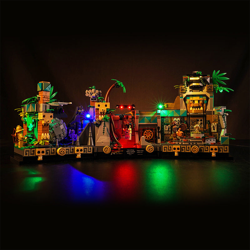 BrickBling Light Kit For LEGO Temple of the Golden Idol 77015