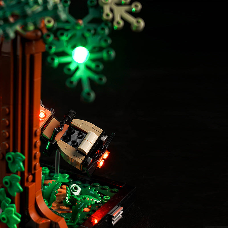 Kit d'éclairage BrickBling pour LEGO Endor Speeder Chase Diorama 75353